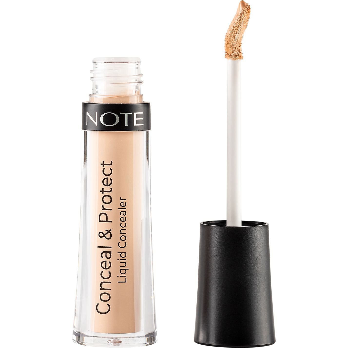 Рідкий консилер Note Cosmetique Conceal & Protect Liquid Concealer відтінок 06 (Ivory) 4.5 мл - фото 3