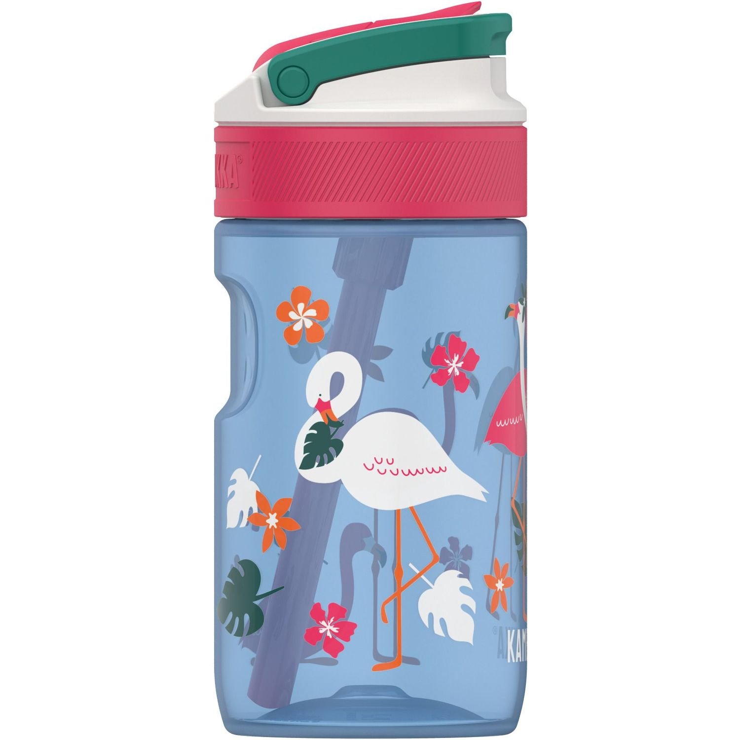 Бутылка для воды детская Kambukka Lagoon Kids Blue Flamingo, 400 мл, синяя (11-04052) - фото 3