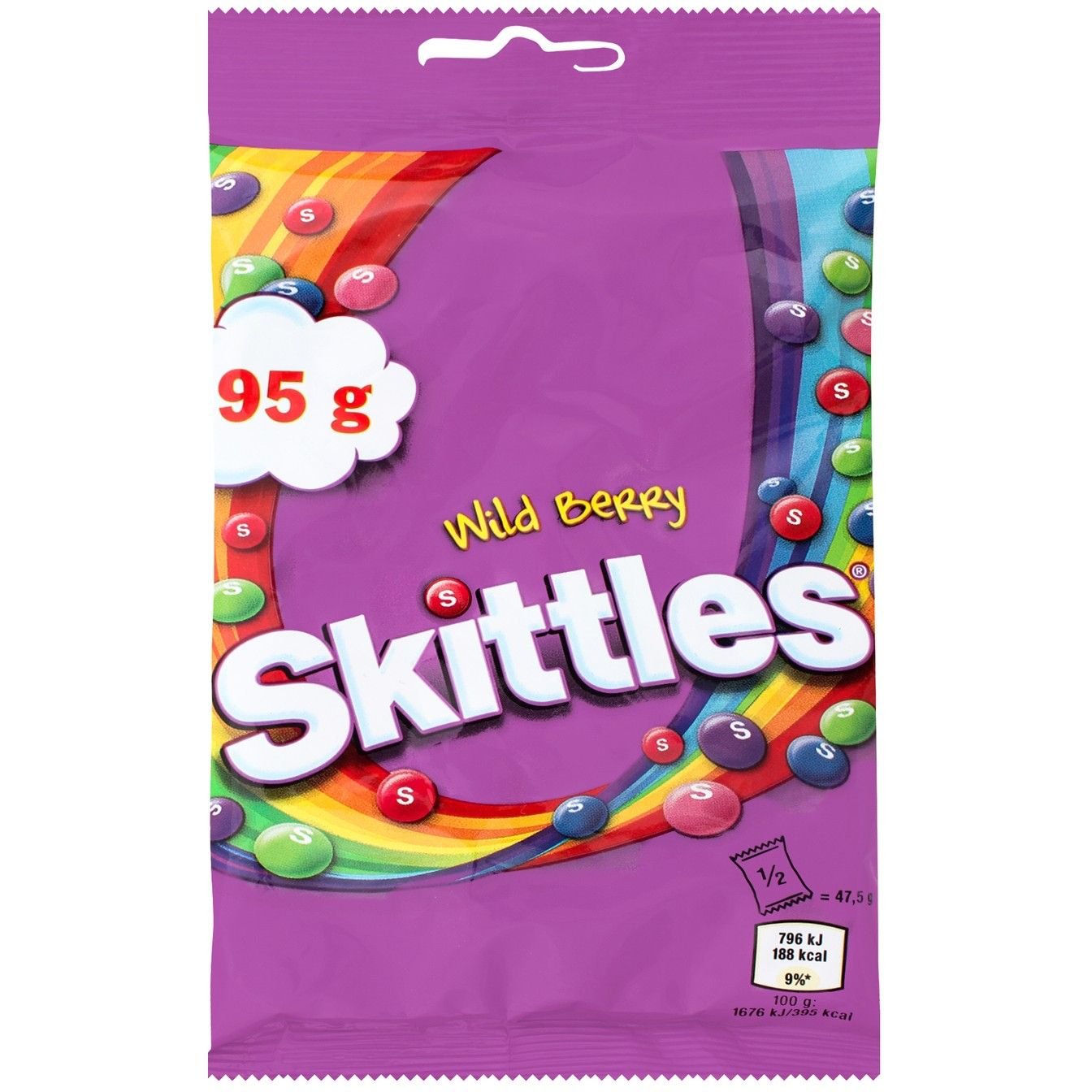 Драже Skittles Bag Дикие ягоды 95 г (837370) - фото 1