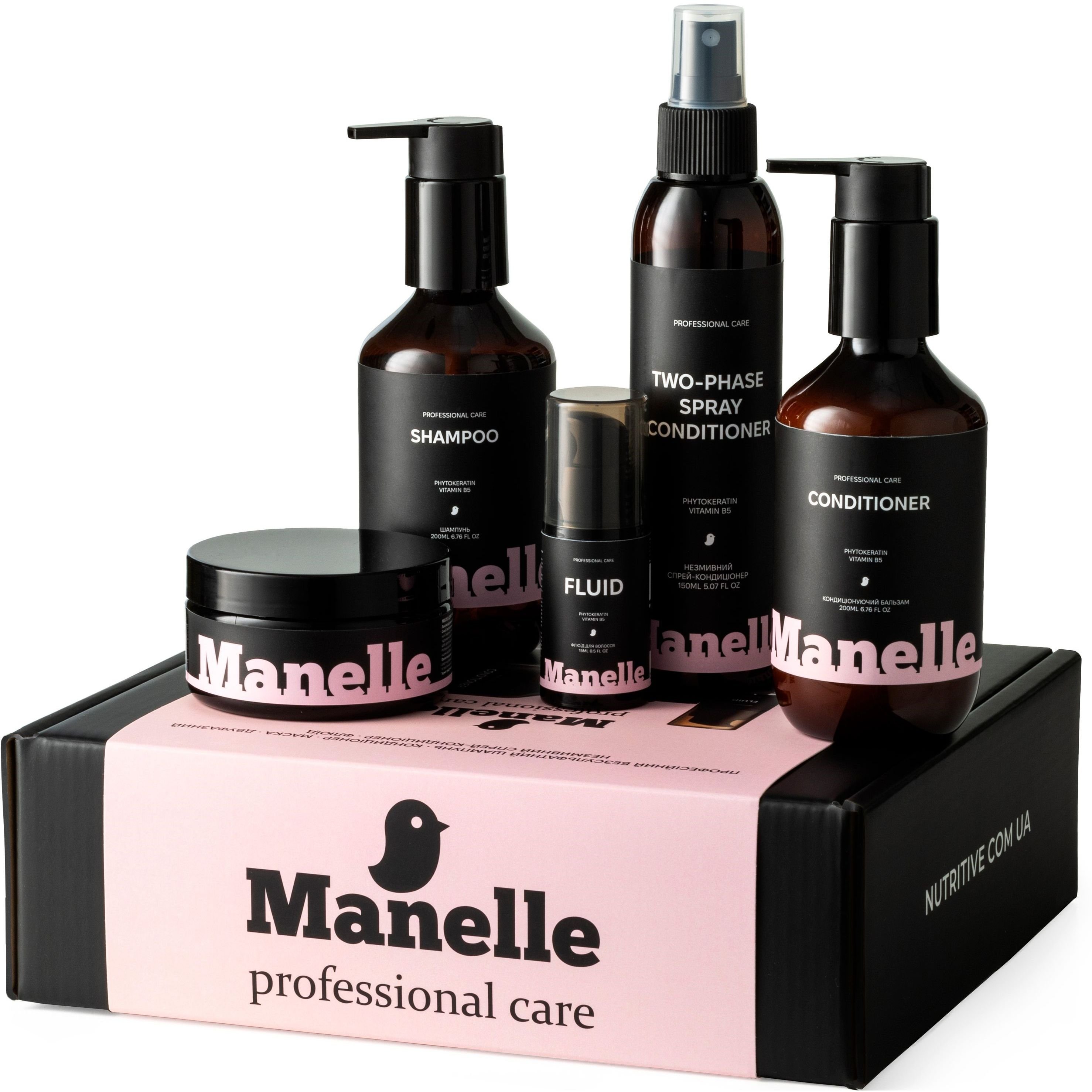 Комплексний набір для волосся Manelle Professional care Phytokeratin vitamin B5 - фото 2