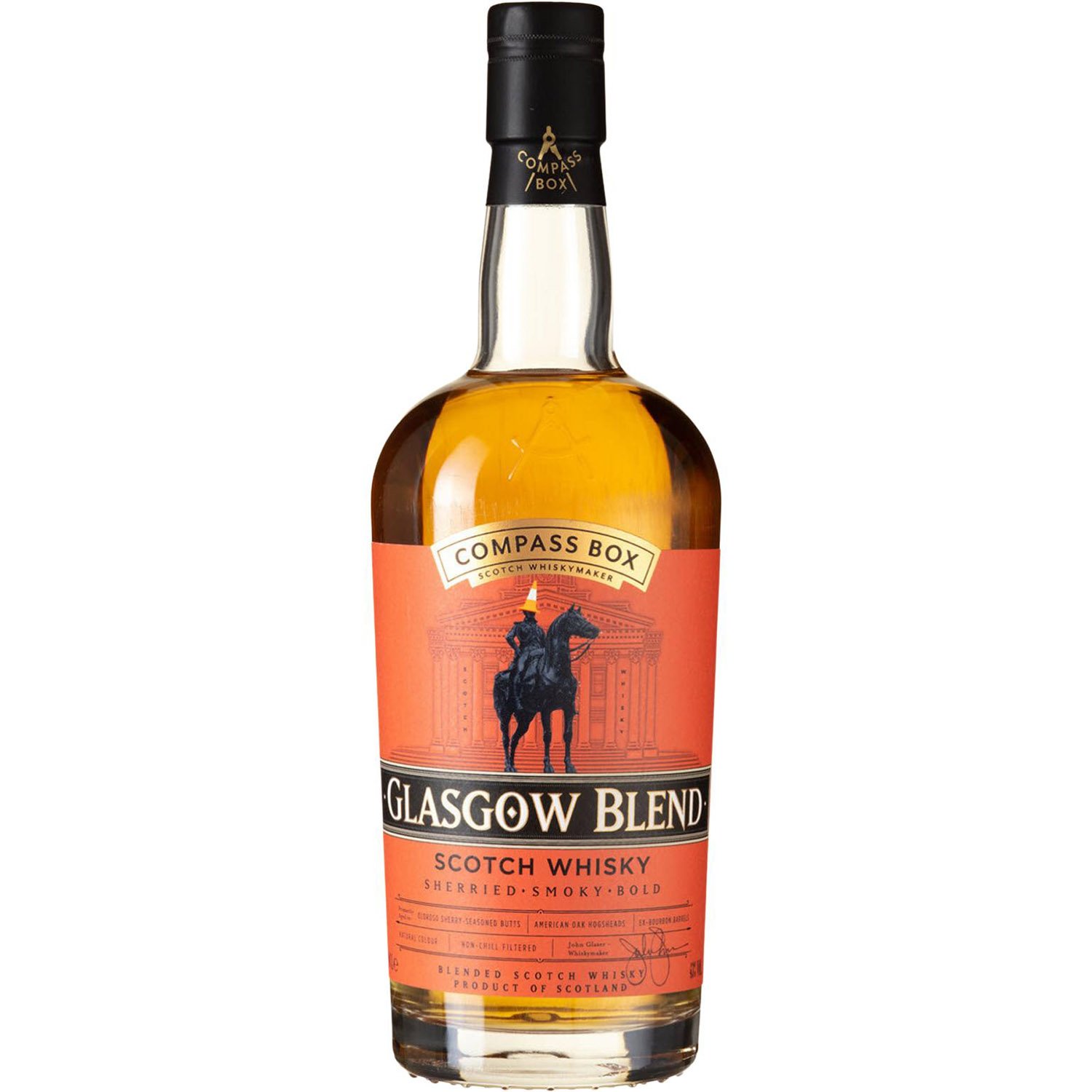 Виски Compass Box Glasgow Blended Scotch Whisky 43% 0.7 л - фото 1