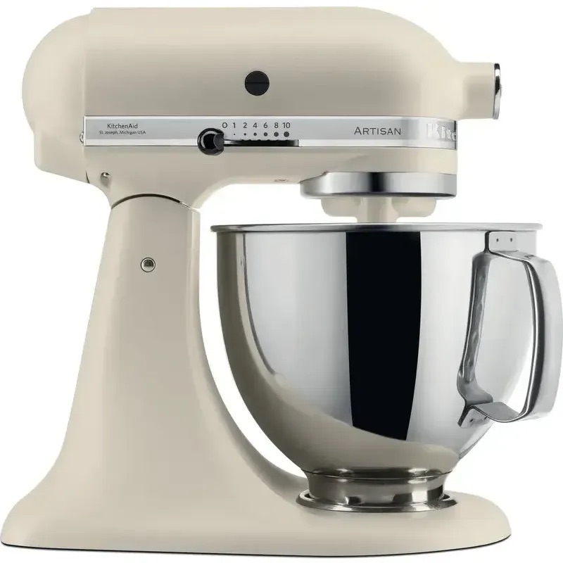 Планетарний міксер KitchenAid Artisan 4.8 л свіжий льон (5KSM175PSEFL) - фото 1