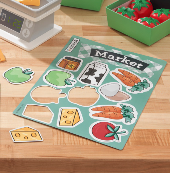 Игровой набор KidKraft Farmer's Market Play Pack Для супермаркетов (53540) - фото 5