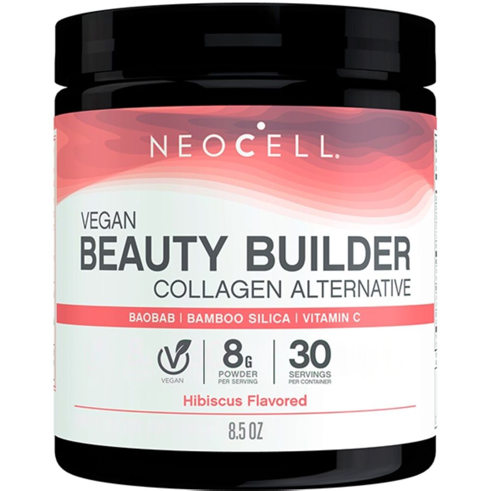 Веганский коллаген NeoCell Vegan Beauty Builder вкус гибискуса 227 г - фото 1