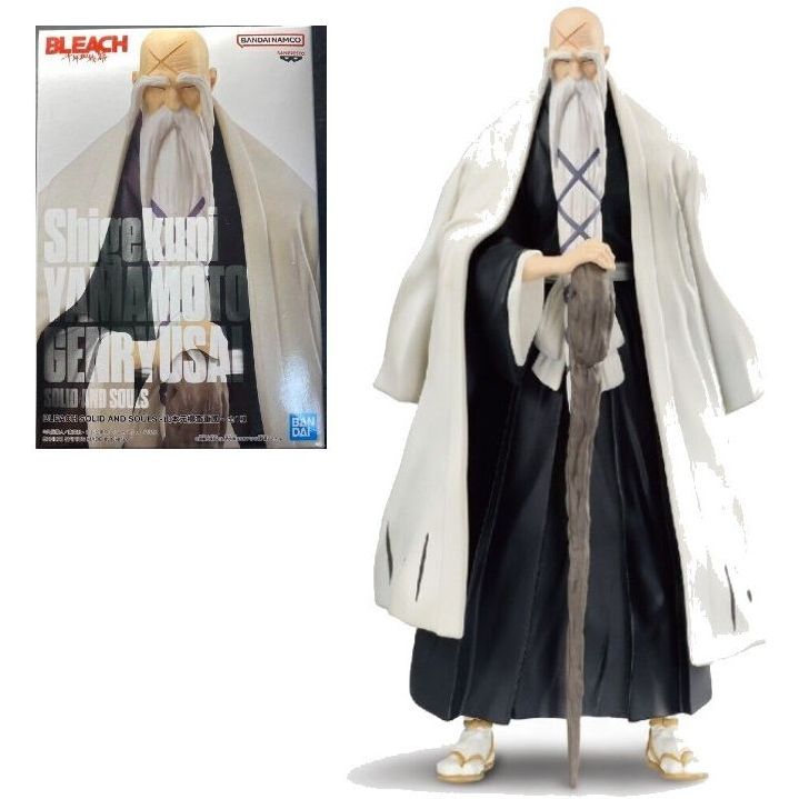 Фигурка Banpresto Блич Ямамото Генрюсай Bleach yamamoto genryuusai 18 см WST B YG - фото 1