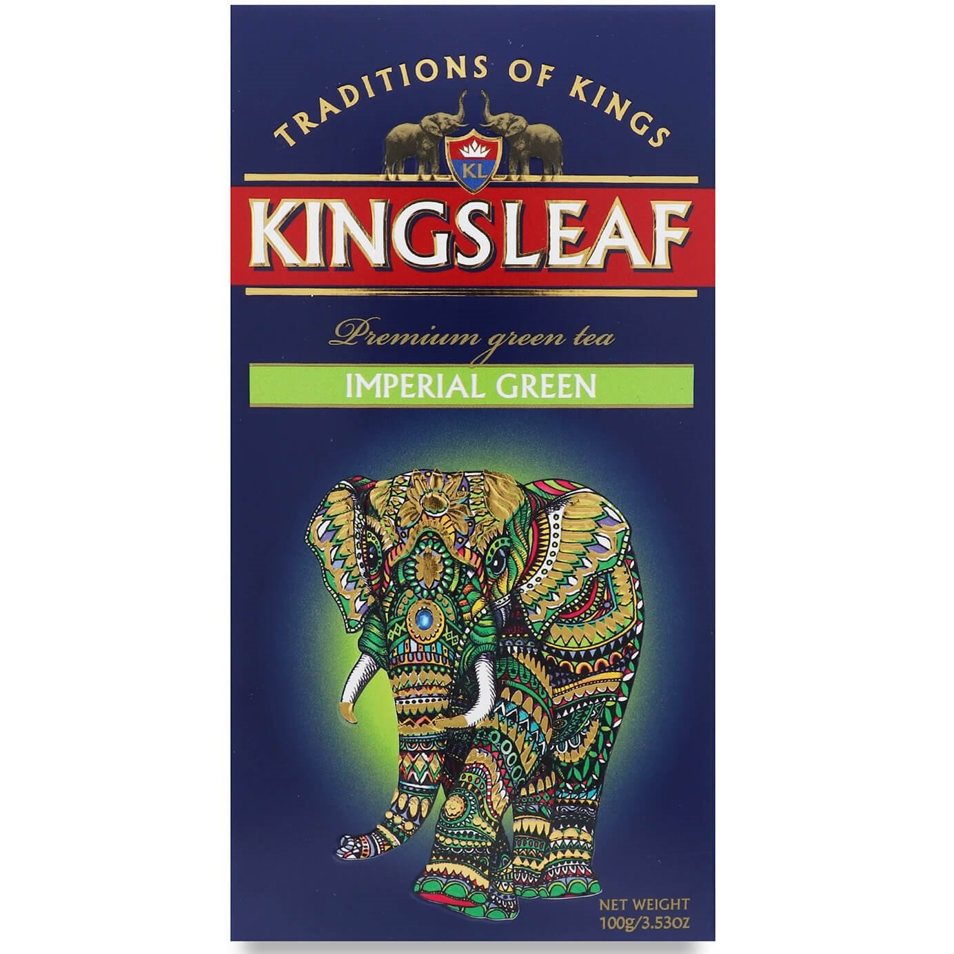 Чай зеленый Kingsleaf Imperial green 100 г (843102) - фото 1