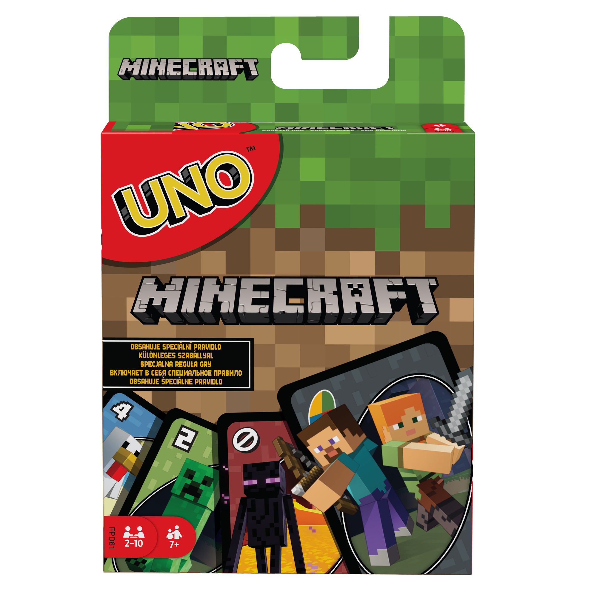 Карточная игра Mattel UNO Minecraft (FPD61) - фото 1