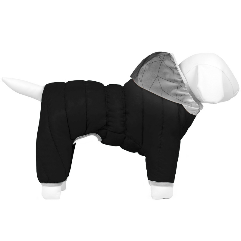 Photos - Dog Clothing AiryVest Комбінезон для собак  ONE, L50, чорний 