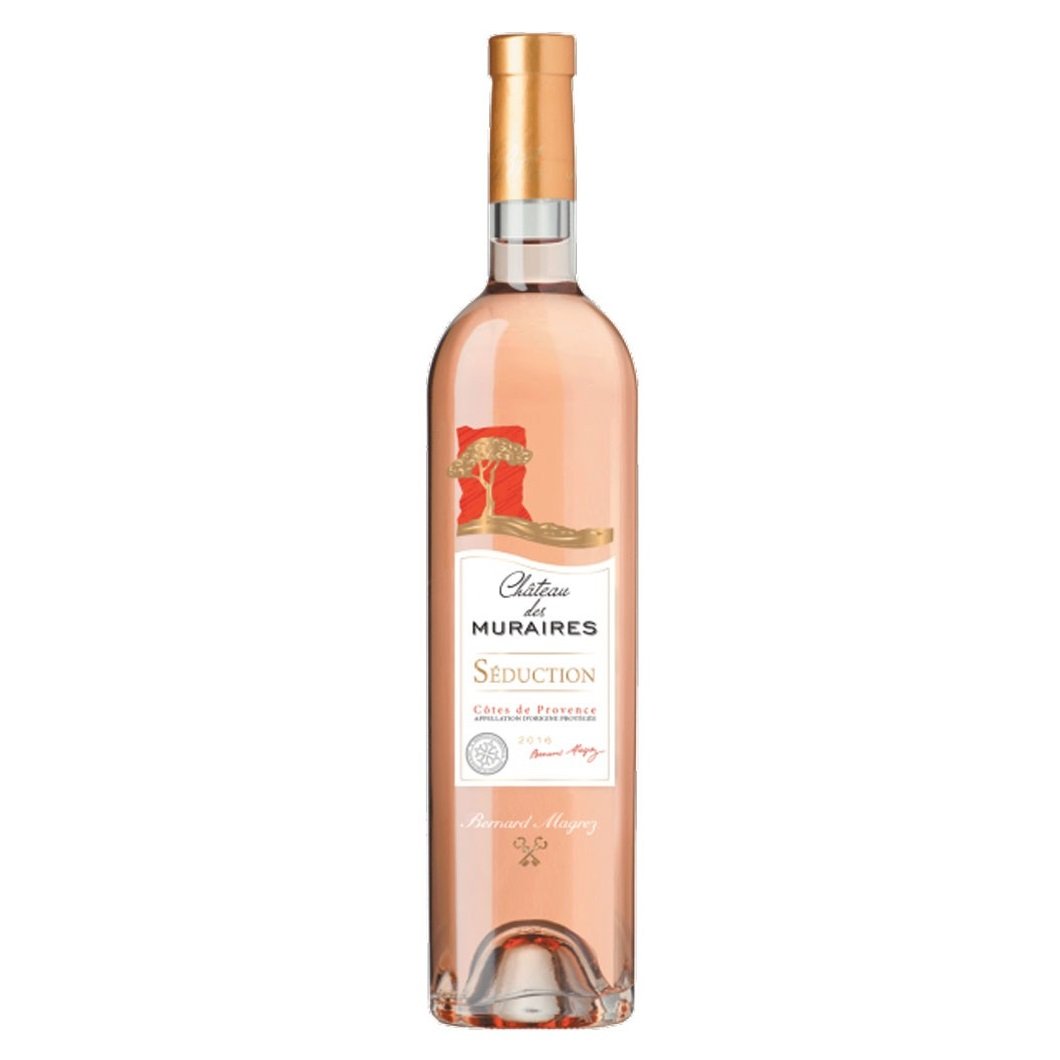 Вино Bernard Magrez Chateau des Muraires Cotes de Provence, розовое, сухое, 12,5%, 0,75 л (8000010328654) - фото 1