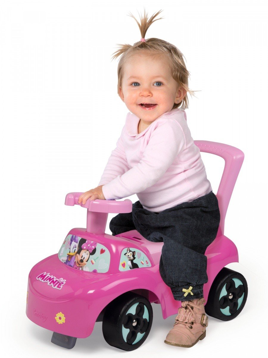 Машина для катания детская Smoby Toys Минни Маус, розовый (720522) - фото 2