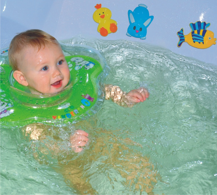 Круг для купания KinderenOK Baby Яблочко, зеленый (204238_01) - фото 3