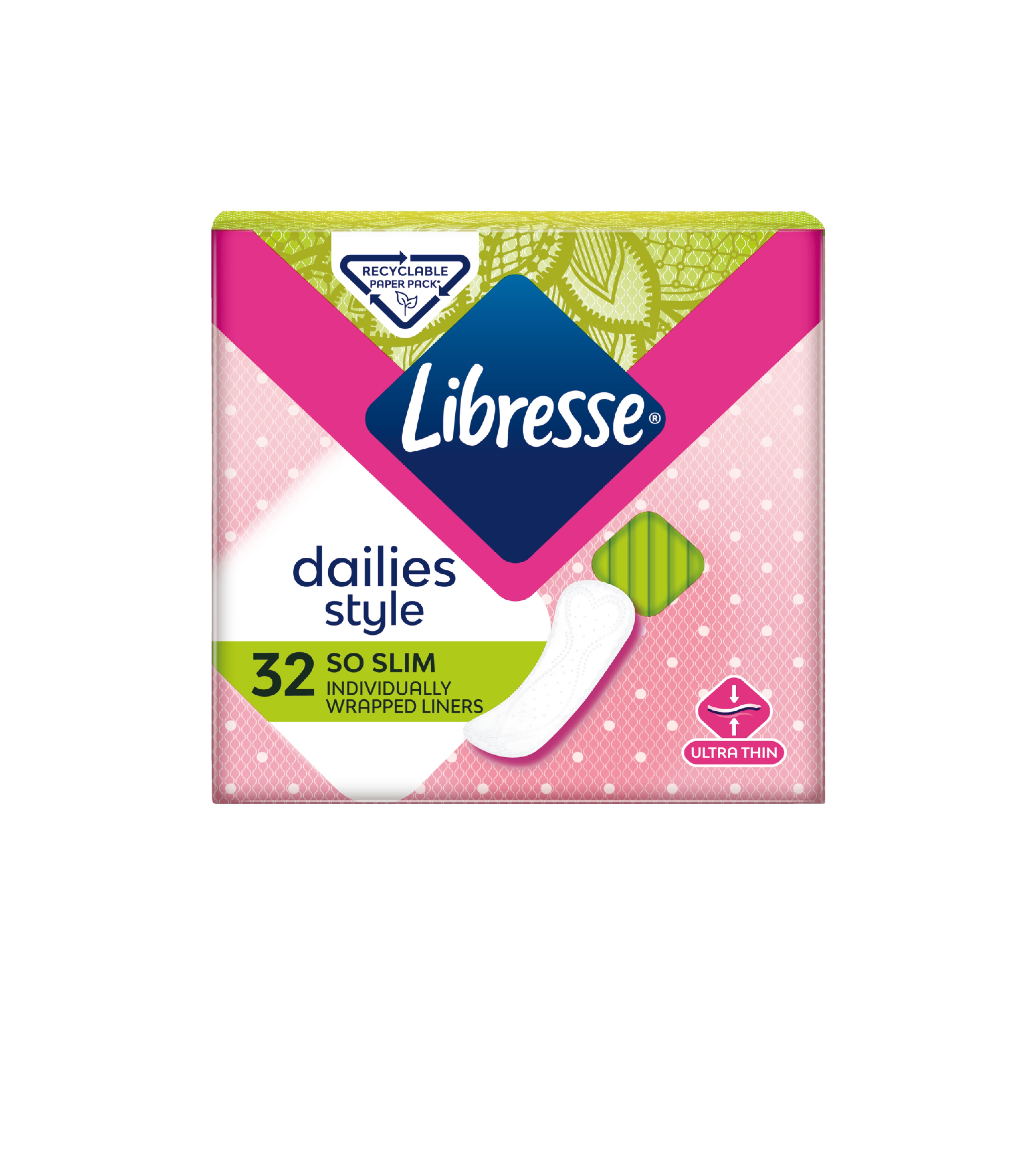 Ежедневные прокладки Libresse Dailies Style Normal ультратонкие 32 шт. - фото 2