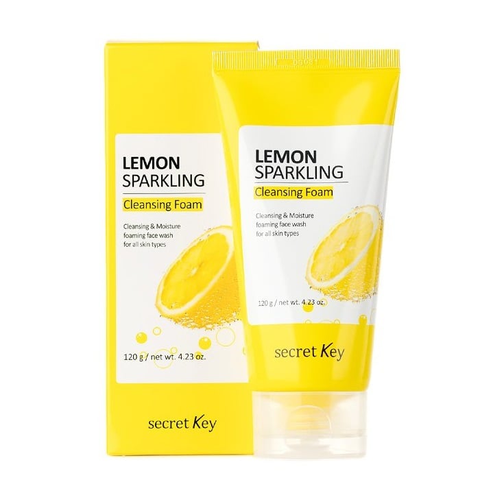 Пінка для вмивання Secret Key Lemon Sparkling Cleansing Foam з лимоном 200 г - фото 2