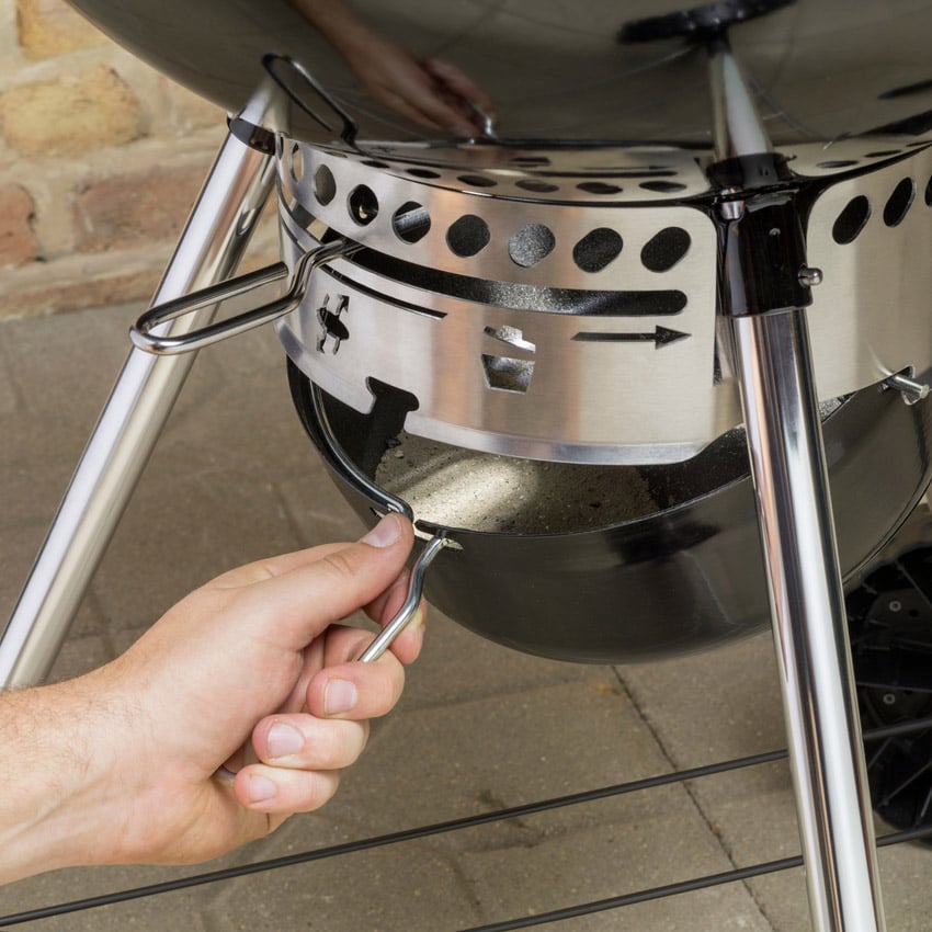 Вугільний гриль Weber Master-Touch GBS E-5750, чорний (14701004) - фото 5