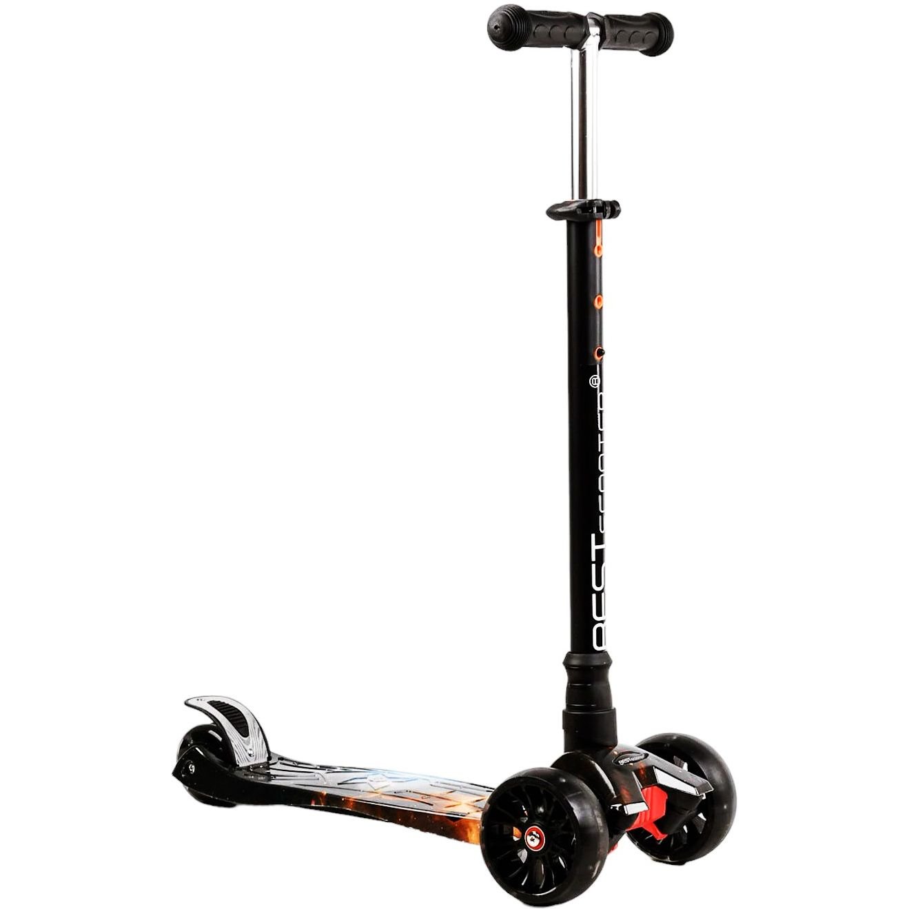 Самокат Maxi Best Scooter 59х15х30 см Різнобарвний 000231321 - фото 1