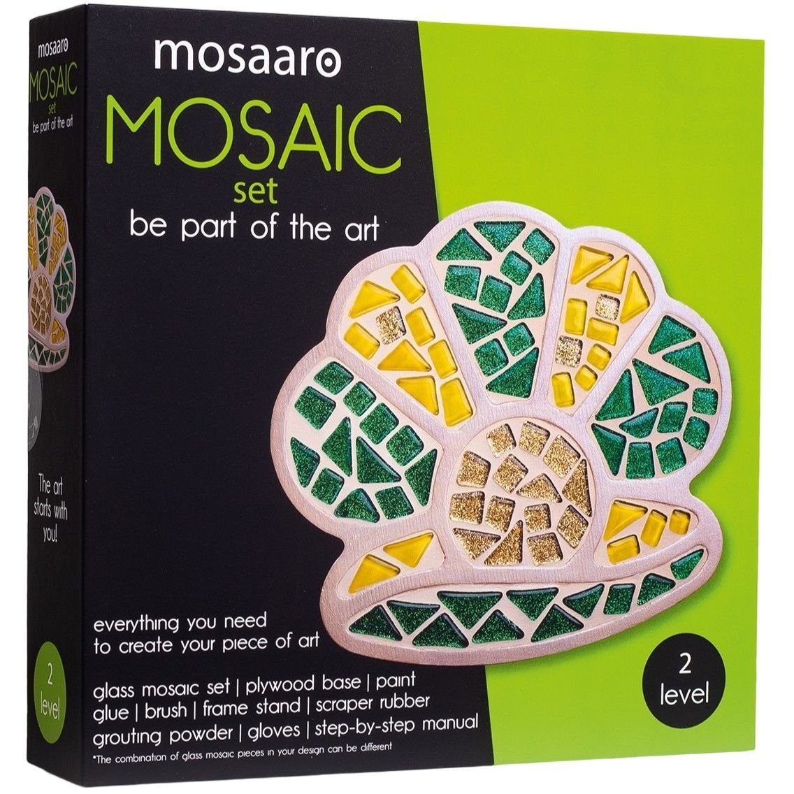 Стеклянная мозаика Mosaaro Мушля (MA2003) - фото 1