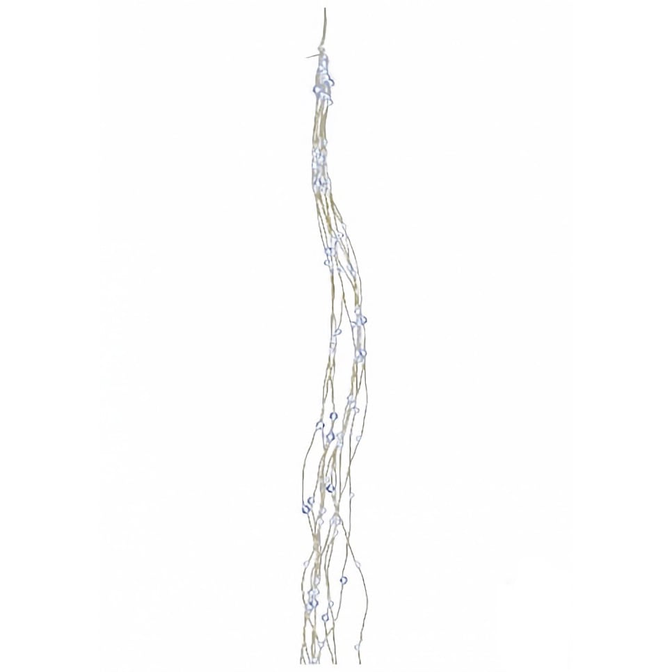 Гирлянда Lefard 250 Micro Led Серебряный холодный свет 8 функций наружная 2.5 м (678-004) - фото 1