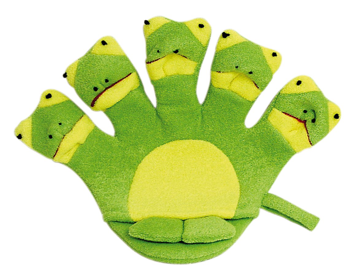 Мочалка-рукавичка детская Titania Frog, 25 см (9200) - фото 1