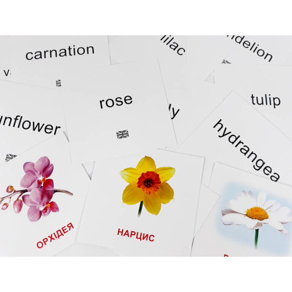Картки міні Зірка Квіти 11х11 см - фото 3