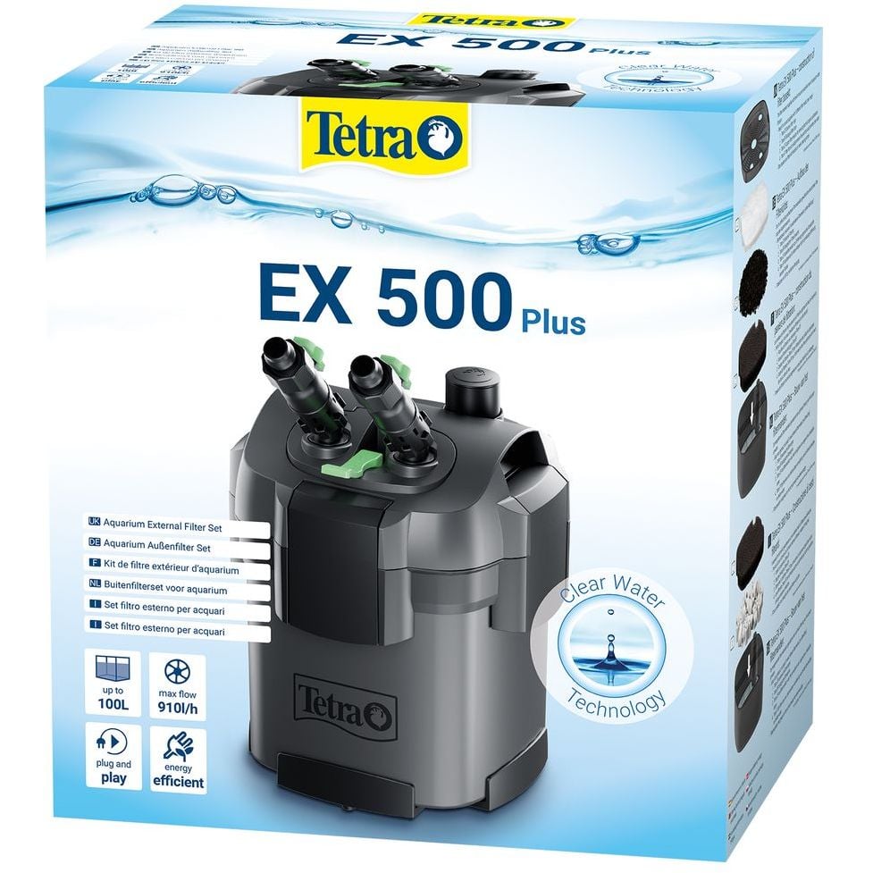Зовнішній фільтр Tetra External EX 500, для акваріума до 100 л - фото 1