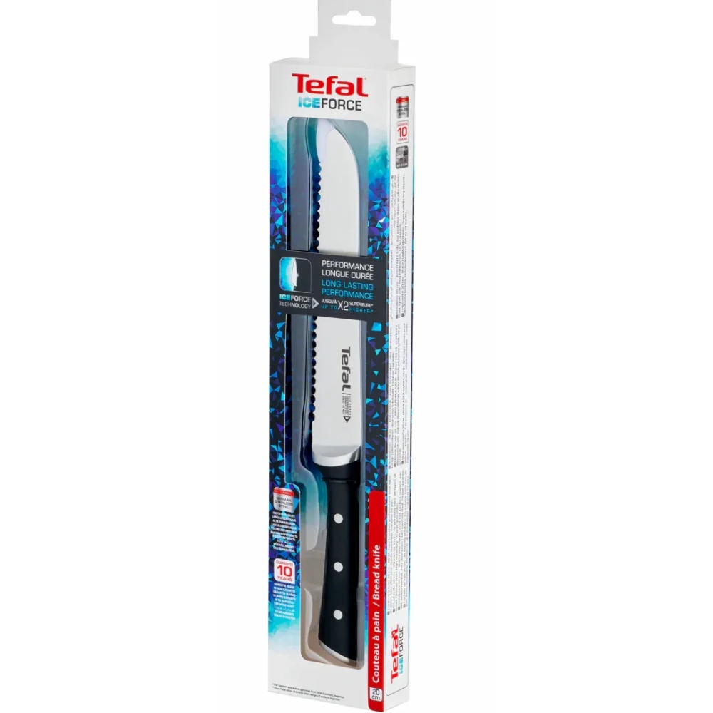 Нож для хлеба Tefal Ice Force 20 см (K2320414) - фото 4