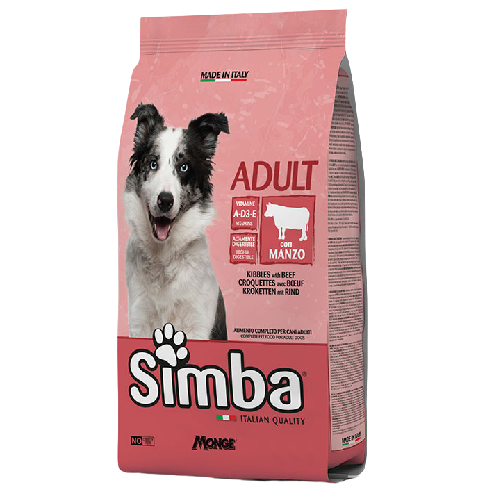 Сухий корм Simba Dog, для дорослих собак, яловичина, 20 кг - фото 1