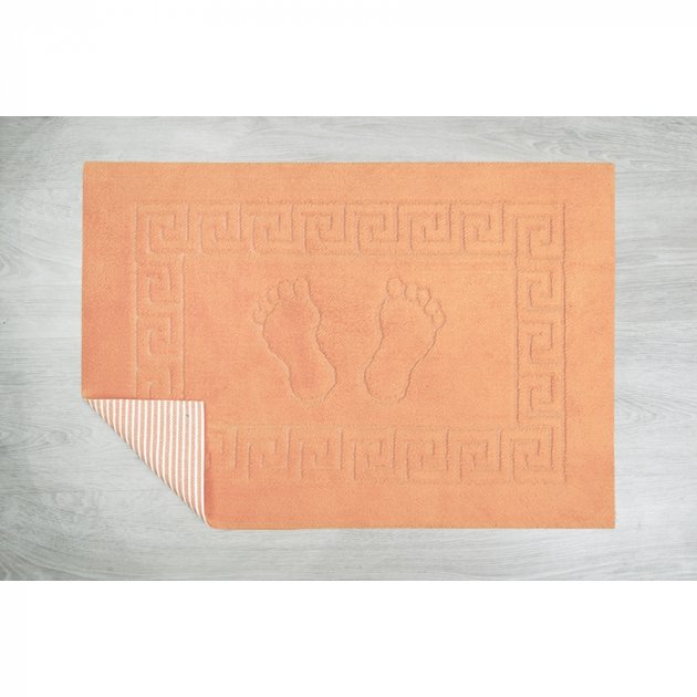 Килимок для ванної Lotus, 65х45 см, світло-оранжевий (svt-2000022211666) - фото 2