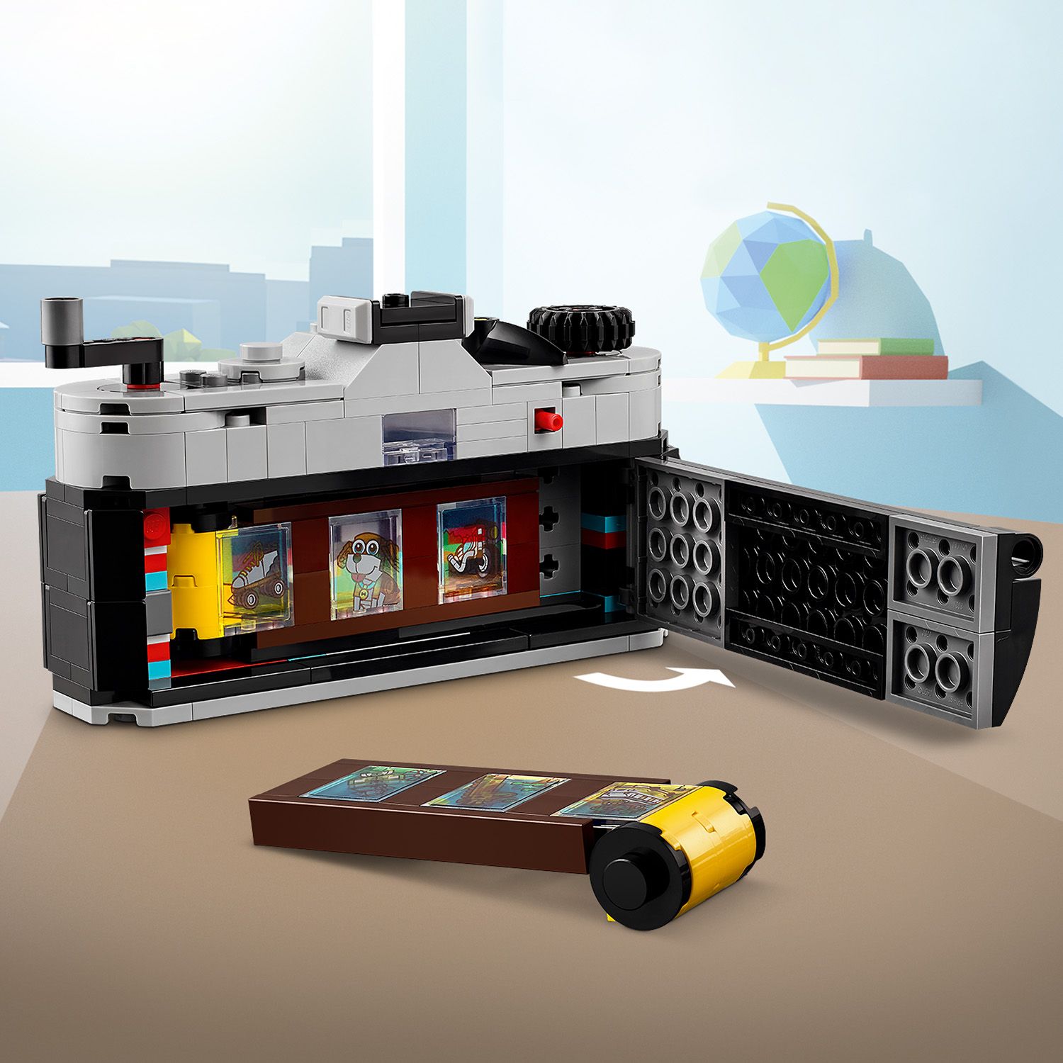 Конструктор LEGO Creator Ретро фотокамера 261 деталі (31147) - фото 6