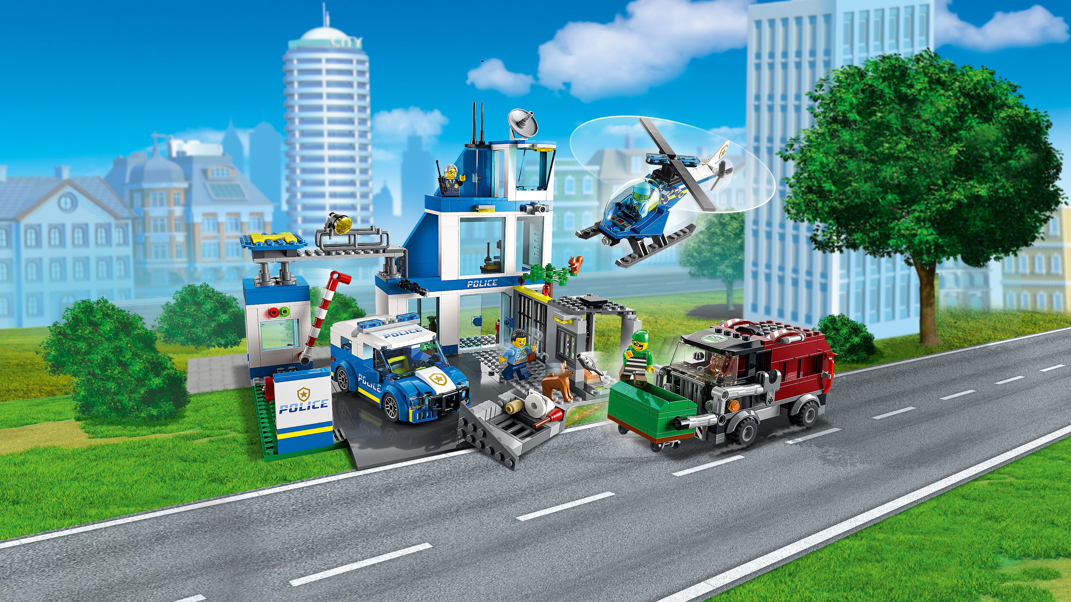 Конструктор LEGO City Поліцейська ділянка, 668 деталей (60316) - фото 8