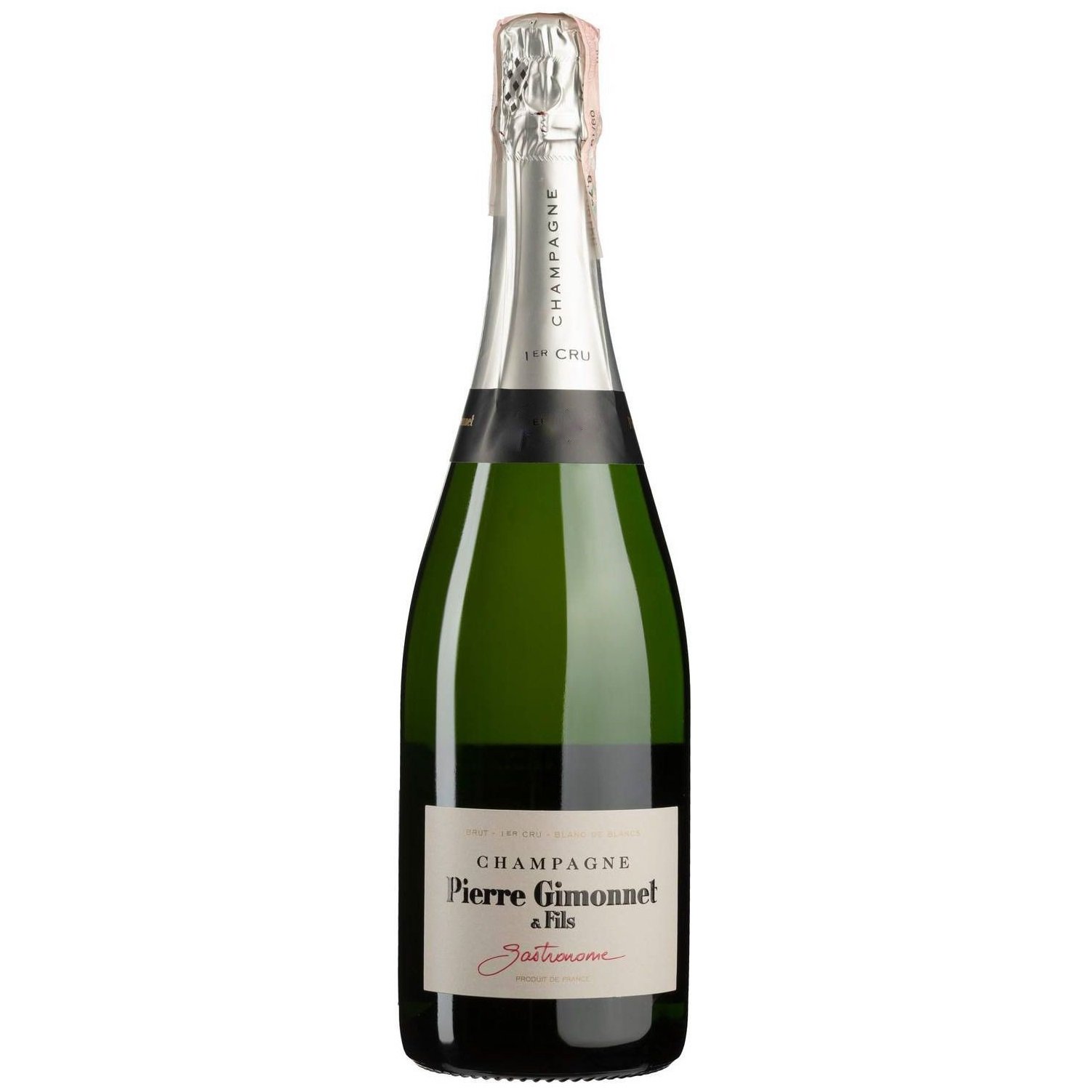 Шампанське Pierre Gimonnet&Fils Cuvee Gastronome Brut Premier Cru 2018, біле, брют, 12,5%, 0,75 л (R1994) - фото 1
