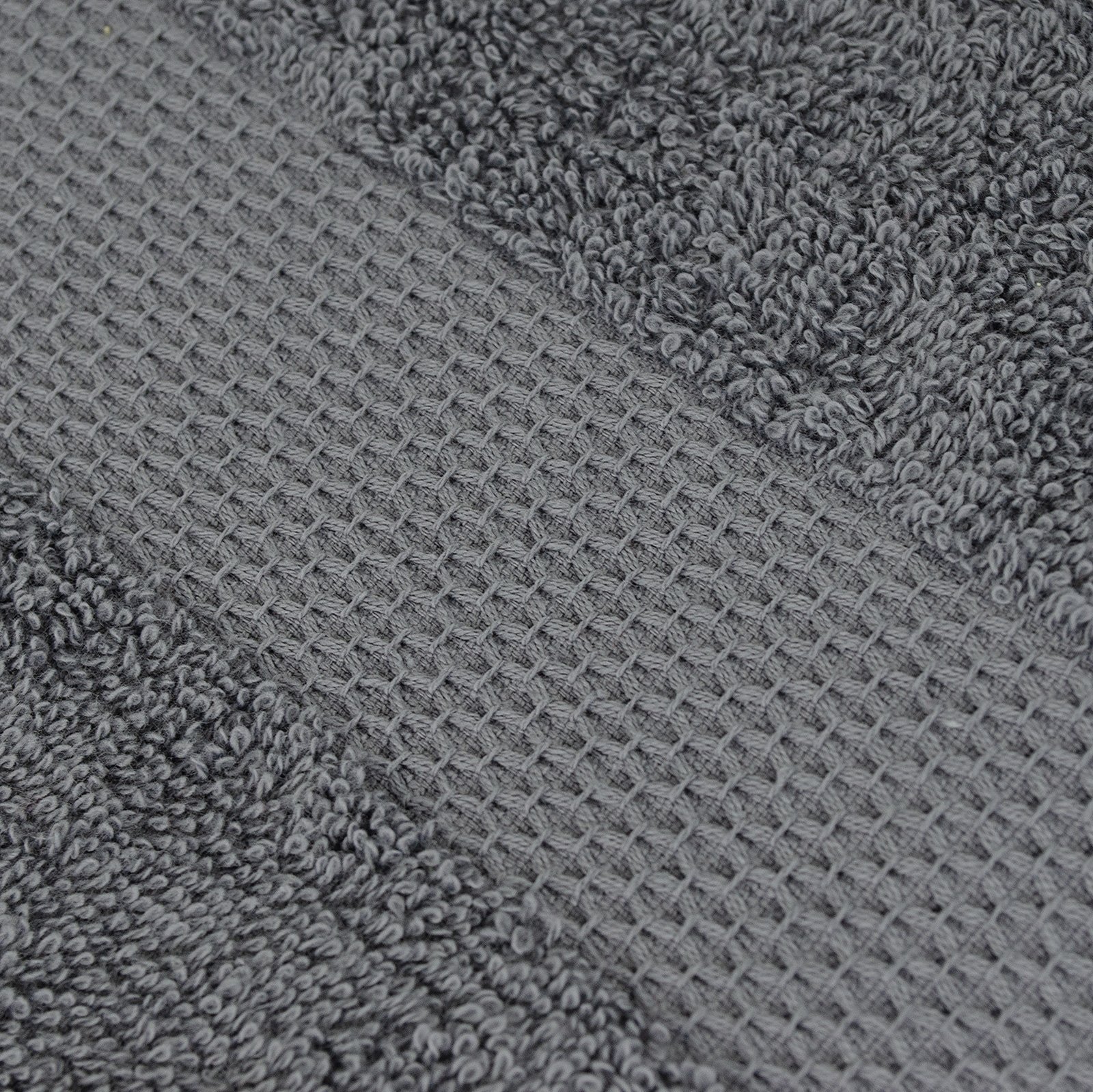 Полотенце махровое Home Line, с бордюром, 400 г/м², 70х40 см, серый (161666) - фото 2