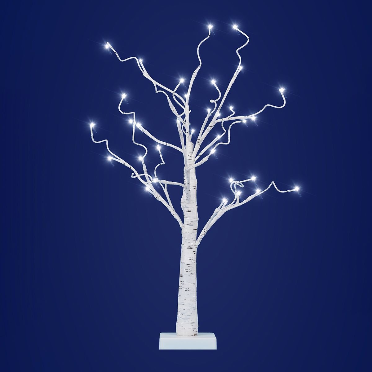 Дерево декоративне Novogod'ko 30 LED з таймером 60 см (974213) - фото 2