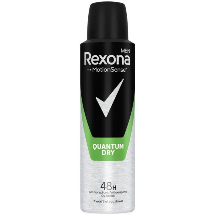 Антиперспирант Rexona Men MotionSense Quantum аэрозоль 150 мл - фото 1