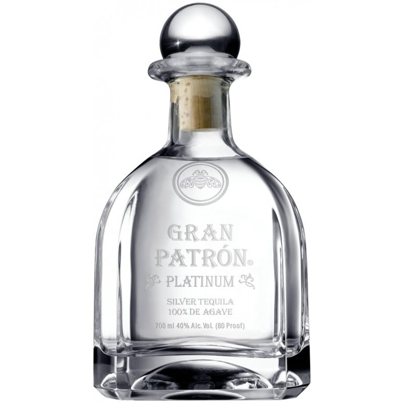 Текила Gran Patron Platinum 100% Agave 40% 0.75 л, в подарочной упаковке - фото 2