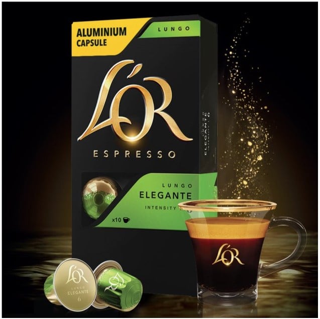 Кава мелена L'OR Espresso Lungo Elegante, капсули, 52 г (809873) - фото 4