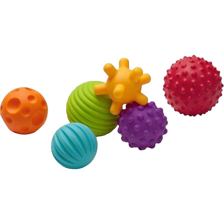 Набор развивающих текстурных мячиков Infantino, 6 шт. (005209) - фото 1