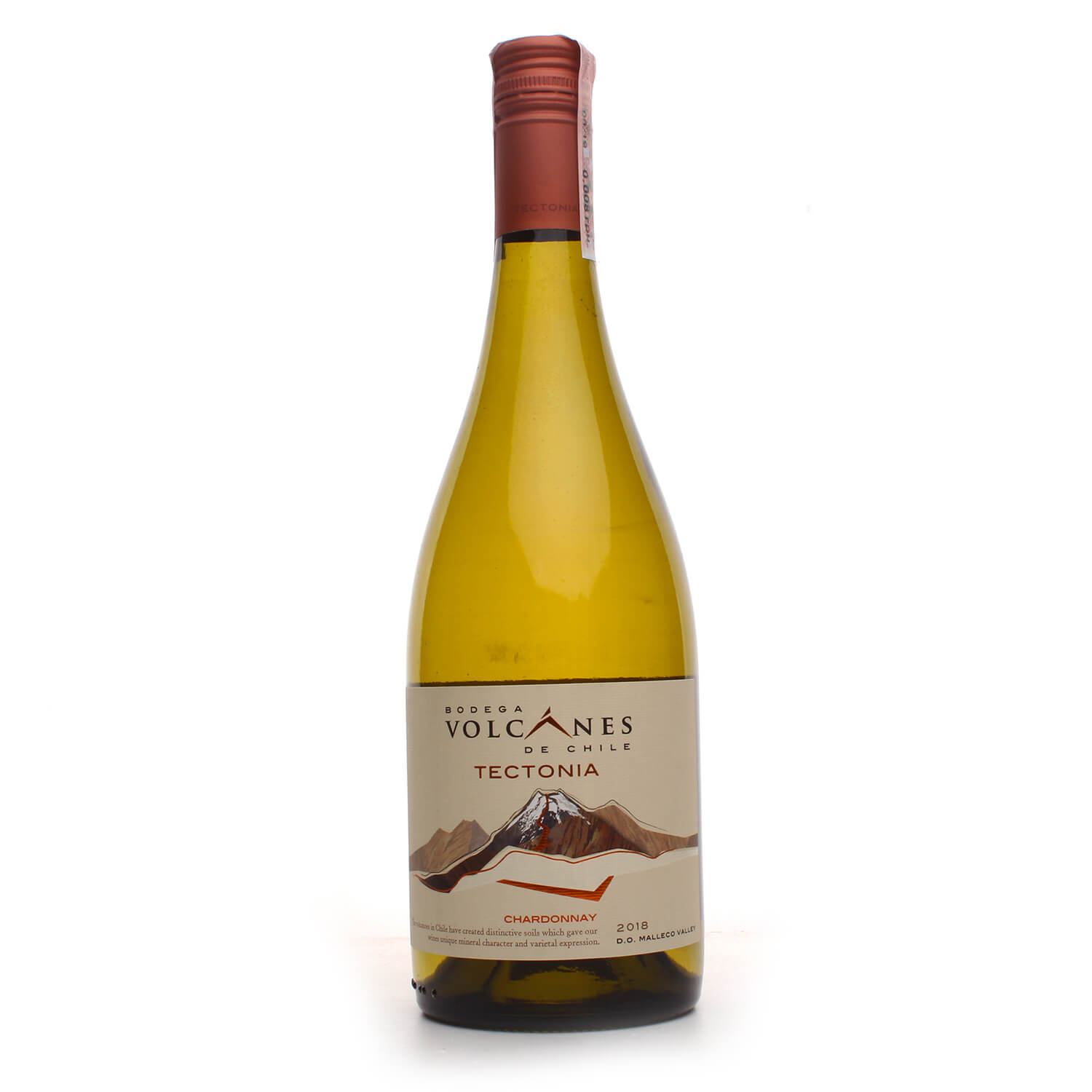 Вино Bodega Volcanes de Chile Tectonia Chardonnay 0.75 л 