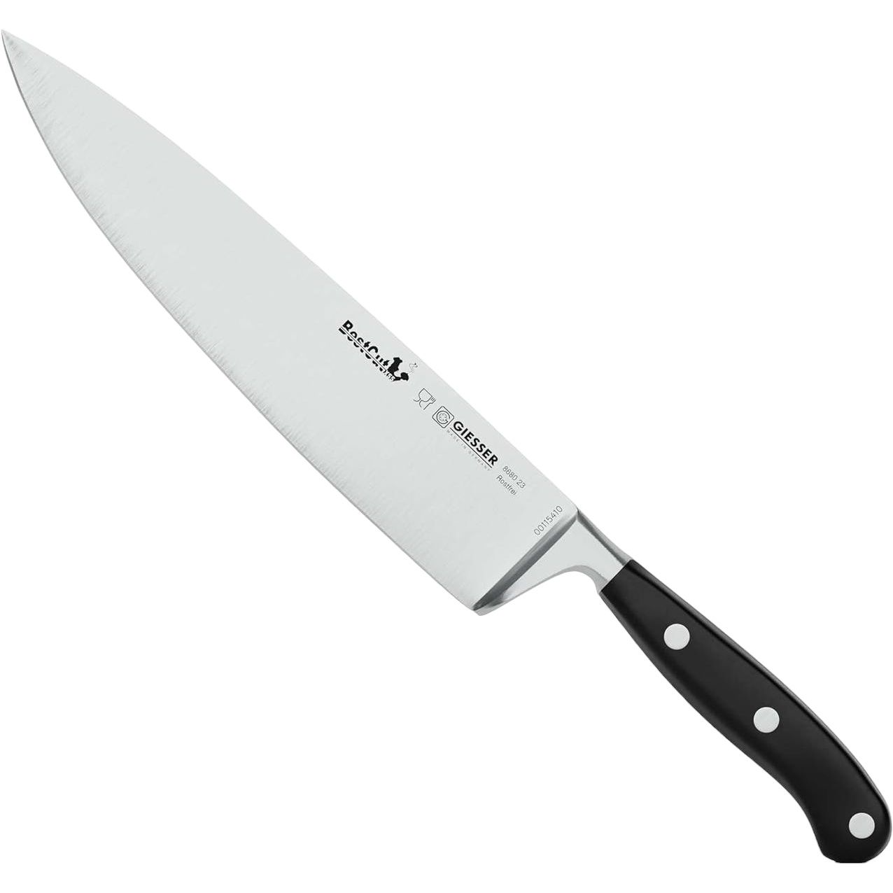 Кухонный шеф-нож Giesser 230 мм Черный 000266554 - фото 1