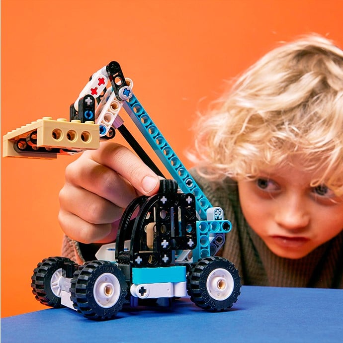 Конструктор LEGO Technic Телескопічний навантажувач, 143 деталі (42133) - фото 11