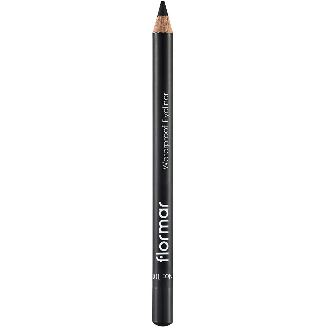 Водостійкий олівець для очей Flormar Waterproof Eyeliner відтінок 101 (Black Ice) 1.14 г - фото 2