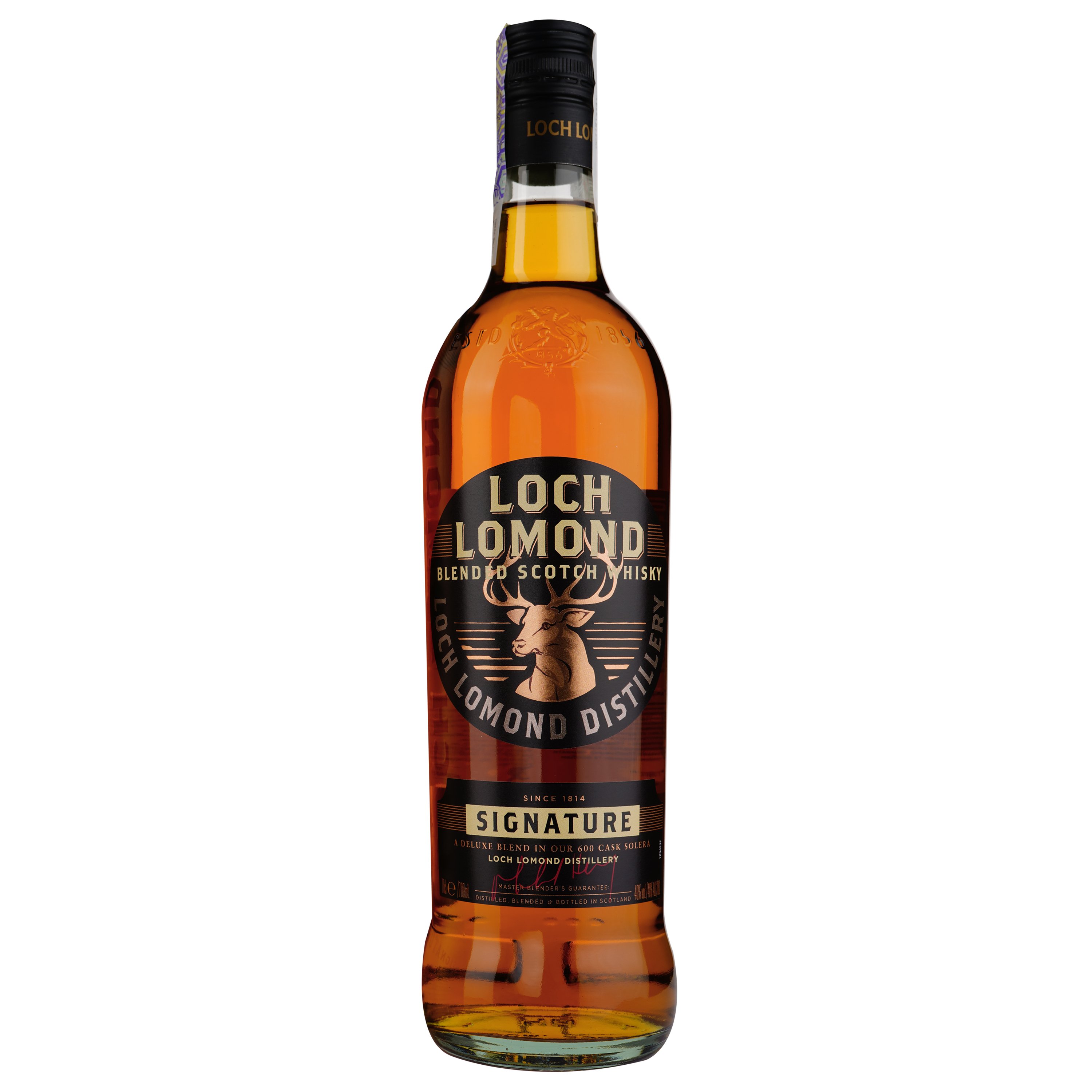 Віскі Loch Lomond Signature Blended Scotch Whisky, 40%, 0,7 л (34381) - фото 2