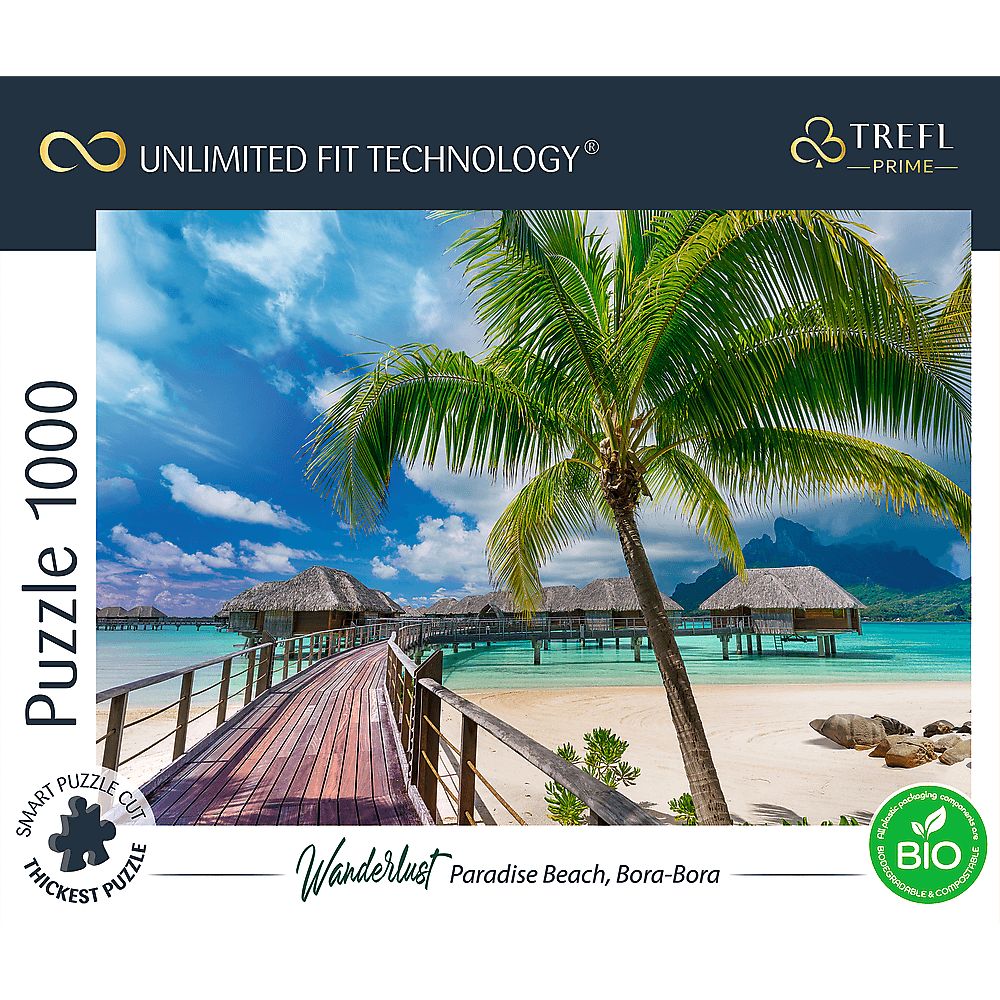 Пазли Trefl Безмежна колекція: Райський пляж Бора 1000 елементів - фото 3