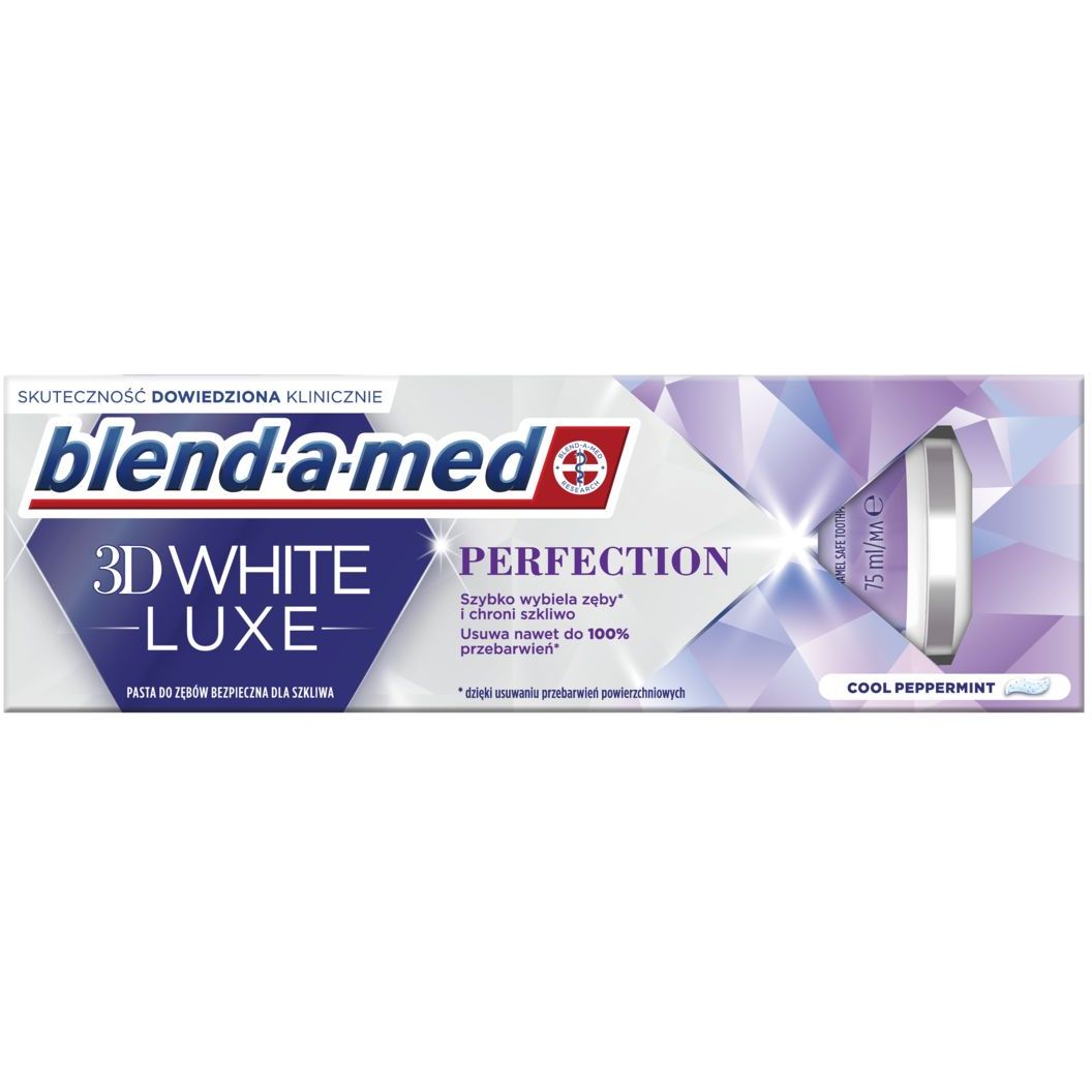Зубная паста Blend-a-med 3D White Luxe Совершенство 75 мл - фото 2