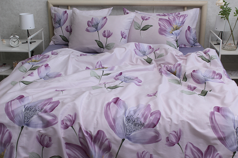Комплект постільної білизни TAG Tekstil з компаньйоном 2-спальний 000267447 (S546) - фото 2