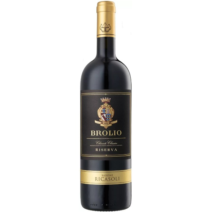 Вино Barone Ricasoli Brolio Chianti Classico Riserva, червоне, сухе, 14%, 0,75 л - фото 1