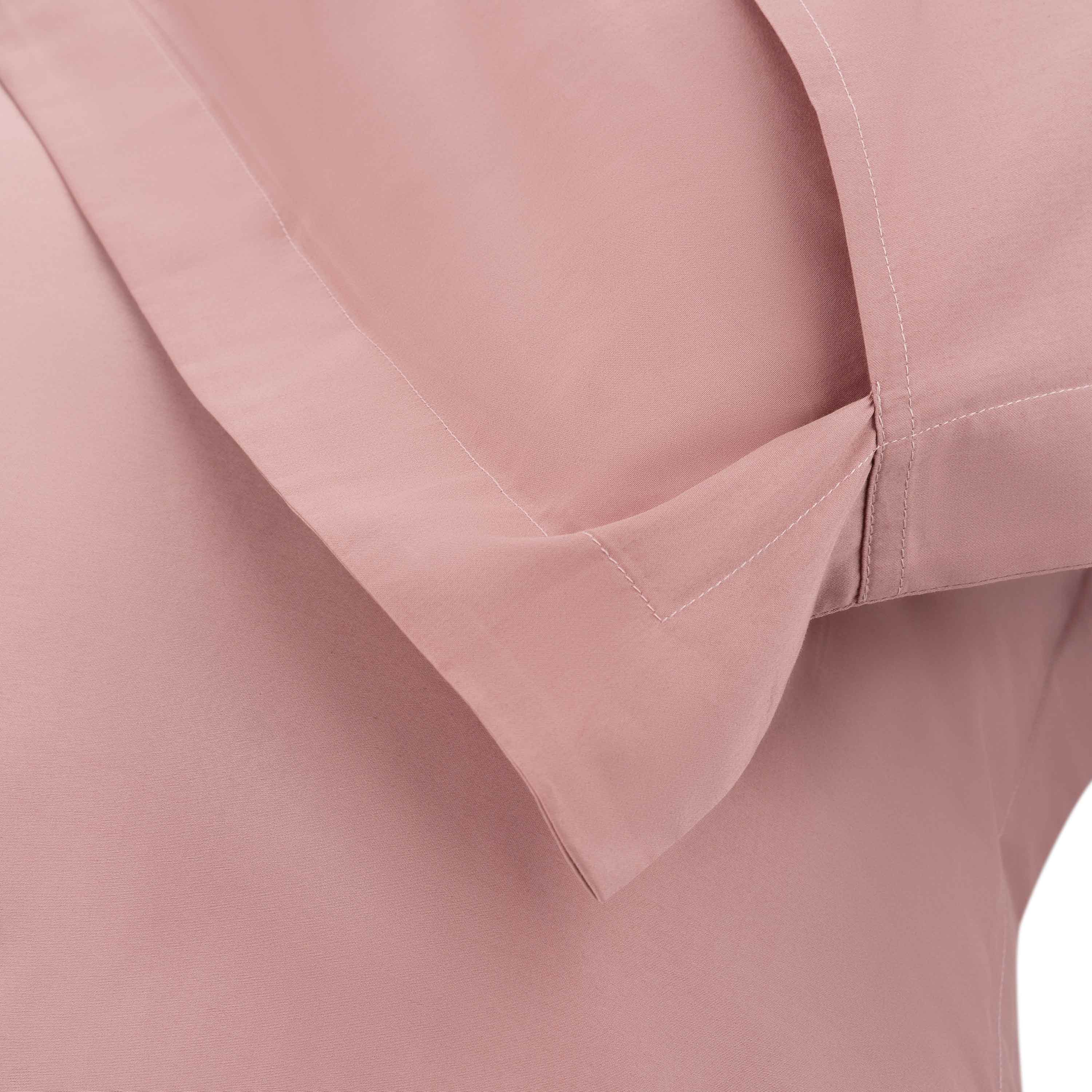 Комплект постельного белья Ardesto Mix&Match Premium сатин двуспальный евро светло-розовый (ART2022SU) - фото 9