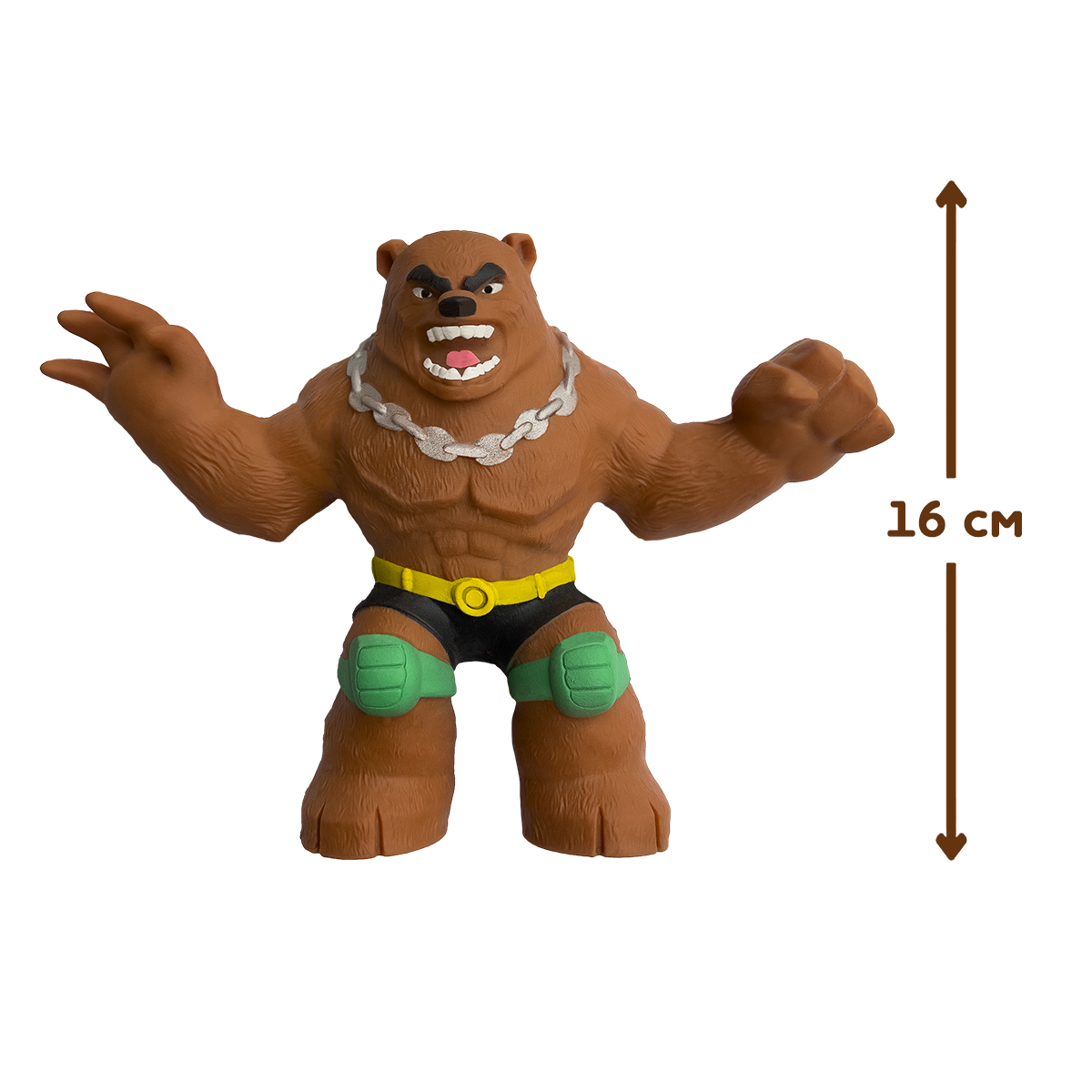 Стретч-игрушка Elastikorps серии Fighter Медведь берн (245) - фото 2