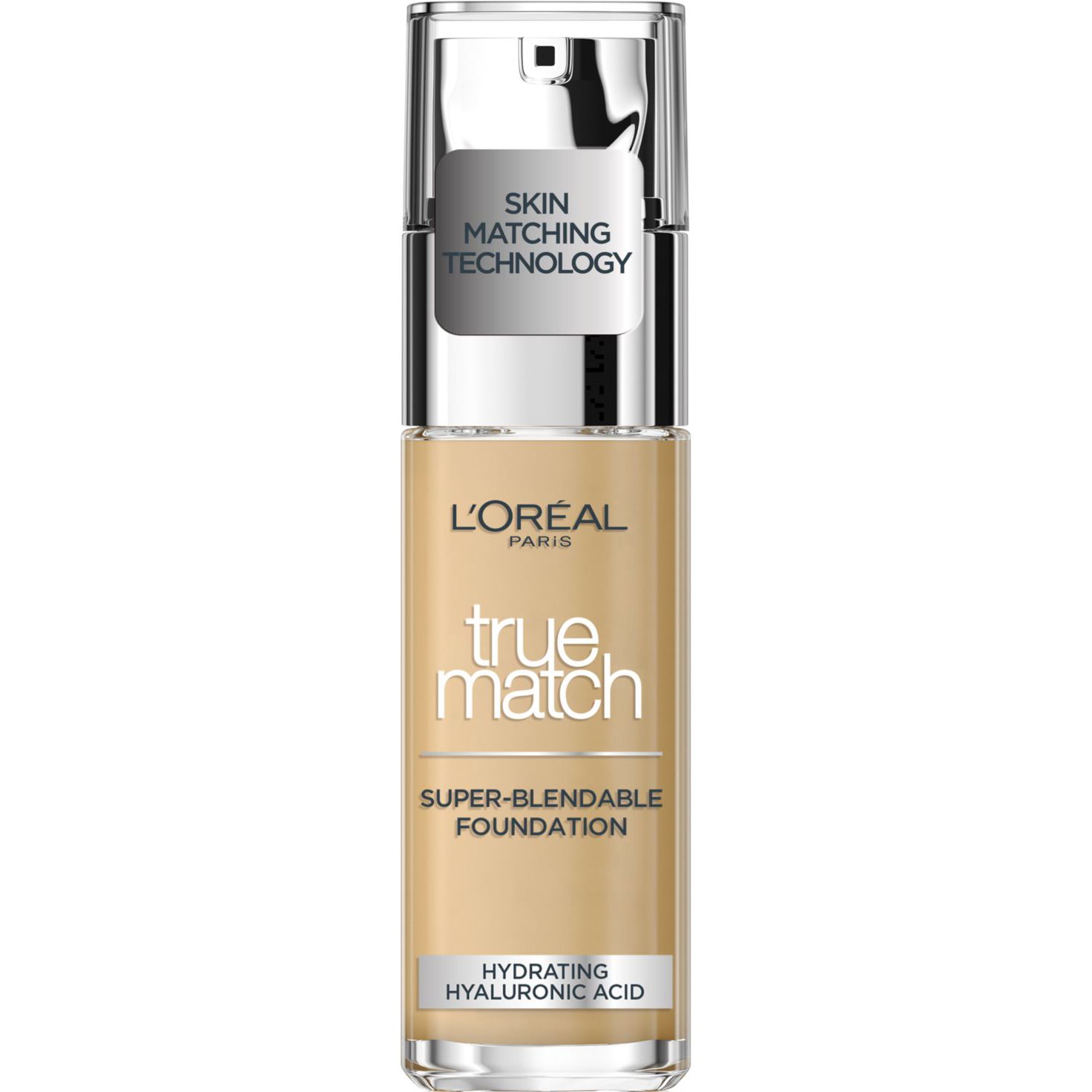 Легкий тональний крем для обличчя L'Oreal Paris True Match Super Blendable Foundation з гіалуроновою кислотою відтінок 3D/W 30 мл - фото 1