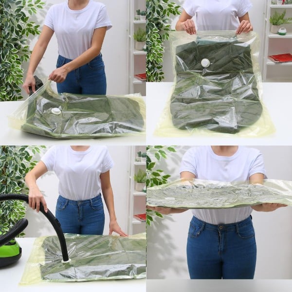 Вакуумный пакет для одежды Stenson Lavender ароматизированный 60х80 см (25851) - фото 4