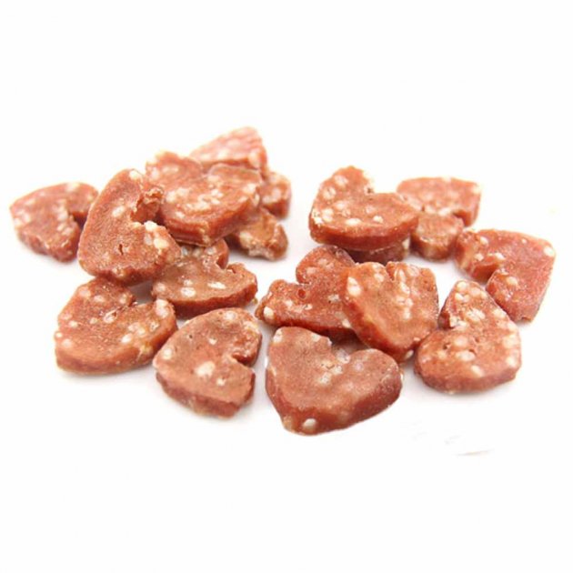 Ласощі для собак Селянські Смаколики, сердечки з куркою та рисом, 500 г (LSC-23) - фото 1